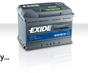 Exide Premium akkumulátor